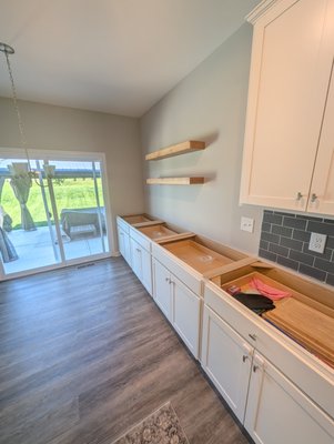Kitchen Extension - Customer wanted to extend their kitchen in their new build. Kitchen Extension - Customer wanted to extend their kitchen in their new build.