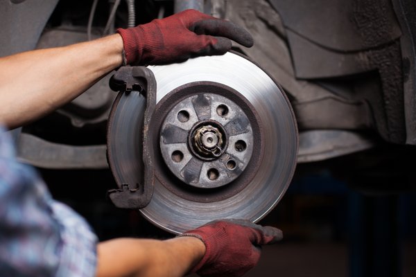 “Brake Service: Pads, Rotors & Fluid Restored” - Brakes are your car’s most important safety system. For this customer, we replaced the worn pads and resurfaced the rotors for a smooth, even stop. We also flushed and replaced the old brake fluid to ensure proper hydraulic pressure. Regular brake maintenance keeps you safe and extends the life of your vehicle. Stop by for a brake check today! “Brake Service: Pads, Rotors & Fluid Restored” - Brakes are your car’s most important safety system. For this customer, we replaced the worn pads and resurfaced the rotors for a smooth, even stop. We also flushed and replaced the old brake fluid to ensure proper hydraulic pressure. Regular brake maintenance keeps you safe and extends the life of your vehicle. Stop by for a brake check today!