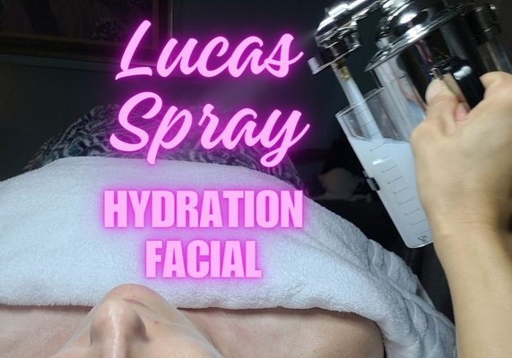 Lucas Spray Facial - Anti-aging, unifying and brightening treatment for sublime skin health. Benefits – Soothes wrinkles, illuminates and enhances the complexion, clarifies and diminishes pigmentation irregularities. The combination of Peeling Lumiere with 30% glycolic acid and 25% stable vitamin C. Select this facial if you have signs of photoaging (sun damage), dull, tired skin, and pigment spots (sun spots). (weekly and monthly) Lucas Spray Facial - Anti-aging, unifying and brightening treatment for sublime skin health. Benefits – Soothes wrinkles, illuminates and enhances the complexion, clarifies and diminishes pigmentation irregularities. The combination of Peeling Lumiere with 30% glycolic acid and 25% stable vitamin C. Select this facial if you have signs of photoaging (sun damage), dull, tired skin, and pigment spots (sun spots). (weekly and monthly)