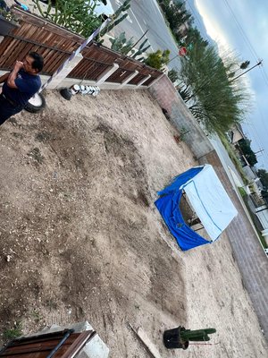 Junk and concrete removal - This was done for our clients as you can see we make sure to leave a client happy and satisfied with our work. Junk and concrete removal - This was done for our clients as you can see we make sure to leave a client happy and satisfied with our work.