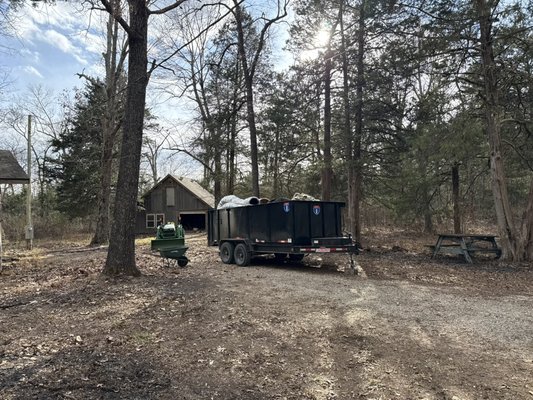 Dumpster hauls 2025 - These are just different projects from 2025 we worked on. We bring the dump trailer, drop it off, you fill up, and we haul it off. Dumpster hauls 2025 - These are just different projects from 2025 we worked on. We bring the dump trailer, drop it off, you fill up, and we haul it off.