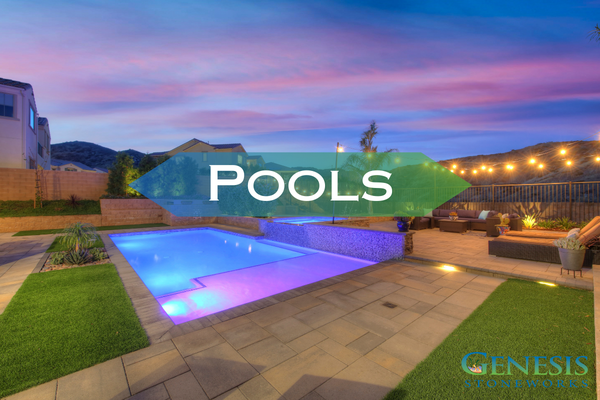 Pools - Genesis can create your private oasis with the addition of a beautiful water feature. Relax and unwind after a long day at work in your new spa. Gather your friends around your new pool for a party. Whether you use it for exercise or simply to spend quality time in the water with your family, a pool will bring a new level of enjoyment to outdoor living. From demolition and excavation, through the installation process, to the final completion of the pool and surrounding deck, Genesis can do it all. Call today for a free estimate. 888-957-2837 *service not available in all areas Pools - Genesis can create your private oasis with the addition of a beautiful water feature. Relax and unwind after a long day at work in your new spa. Gather your friends around your new pool for a party. Whether you use it for exercise or simply to spend quality time in the water with your family, a pool will bring a new level of enjoyment to outdoor living. From demolition and excavation, through the installation process, to the final completion of the pool and surrounding deck, Genesis can do it all. Call today for a free estimate. 888-957-2837 *service not available in all areas