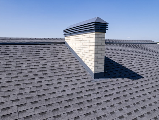 Asphalt Roof Shingles - Leading manufacturers supply the best quality asphalt roof shingles, which are completely customized to the specifics of your home or business's roof. Specifically designed to resist mold and mildew, the latest shingle materials are specially treated to provide Class A fire protection.

Existing roofing material is removed and properly disposed of in an organized manner while licensed and insured A Roof Above roofing experts inspect the roof deck for any damage. A waterproof membrane is installed over the roof deck, and additional components include quality metal flashing, underlayment, and drip edge protection. A Roof Above adheres to the highest industry standards, including work practices and planning that take every necessary precaution against potential roof problems such as expansion and contraction, protection of roof sheathing, extreme weather fluctuations, and more.