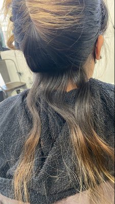 Hair Treatment - complete treatment and new coloring
