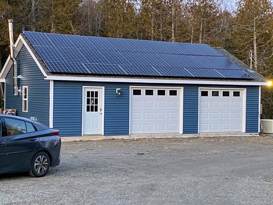 Solar and Battery System Installation - This installation was done for a service member's family. To help them become neutral in their electricity consumption, we added solar panels to their roof and due to frequent power outages, we added full home backup capability with a 16-kWh battery system. Their generator backup was very noisy, so we provided them with clean, quiet power for any power outage they may have. The system is performing incredibly well and is on track to PAY ITSELF BACK IN LESS THAN 7 YEARS! Find out how Solar can help you save money on your electric bill by giving us a call today! Solar and Battery System Installation - This installation was done for a service member's family. To help them become neutral in their electricity consumption, we added solar panels to their roof and due to frequent power outages, we added full home backup capability with a 16-kWh battery system. Their generator backup was very noisy, so we provided them with clean, quiet power for any power outage they may have. The system is performing incredibly well and is on track to PAY ITSELF BACK IN LESS THAN 7 YEARS! Find out how Solar can help you save money on your electric bill by giving us a call today!