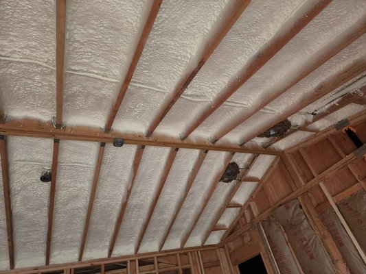 Foam Insulation Installation, San Francisco, CA - This spray foam insulation project that we did in San Francisco California really helped with making the home more energy efficient, that's why our customers were very pleased with the results! With this type of insulation, it seals cavities against air movement, therefore making significant changes in terms of efficiency. We can help you achieve this through our team’s expertise in insulation. If you are in San Francisco or the surrounding areas, contact us today to take care of all your spray foam insulation needs. Foam Insulation Installation, San Francisco, CA - This spray foam insulation project that we did in San Francisco California really helped with making the home more energy efficient, that's why our customers were very pleased with the results! With this type of insulation, it seals cavities against air movement, therefore making significant changes in terms of efficiency. We can help you achieve this through our team’s expertise in insulation. If you are in San Francisco or the surrounding areas, contact us today to take care of all your spray foam insulation needs.