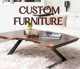 Custom Designed Furniture. - In collaboration with the artist you can design custom furniture pieces. Custom Designed Furniture. - In collaboration with the artist you can design custom furniture pieces.
