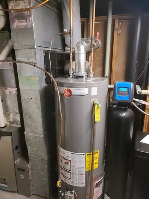Water Heater Install - Our plumber was dispatched out to purchase and installed a new water heater in Eden Pairie MN.