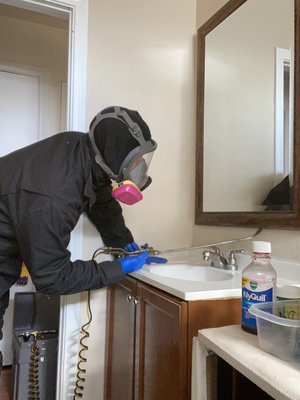 Forensic Cockroach Control & Remediation - German & American cockroaches are among the most persistent & fast-breeding pests in Southern California. While German roaches hide behind appliances, inside electrical housings, & within kitchen or restroom cabinets, American cockroaches frequently invade plumbing lines, basements, & perimeter structure entry points. For active infestations, Versa-Tech® delivers an intensive, multi-step cleanout service. Utilizing targeted flush treatments, long-term residual barriers, & Insect Growth Regulators (IGRs) to disrupt the breeding cycle, our comprehensive remediation provides rapid knockdown & lasting, high-value protection. Call today for a free inspection & customized cleanout plan! Forensic Cockroach Control & Remediation - German & American cockroaches are among the most persistent & fast-breeding pests in Southern California. While German roaches hide behind appliances, inside electrical housings, & within kitchen or restroom cabinets, American cockroaches frequently invade plumbing lines, basements, & perimeter structure entry points. For active infestations, Versa-Tech® delivers an intensive, multi-step cleanout service. Utilizing targeted flush treatments, long-term residual barriers, & Insect Growth Regulators (IGRs) to disrupt the breeding cycle, our comprehensive remediation provides rapid knockdown & lasting, high-value protection. Call today for a free inspection & customized cleanout plan!