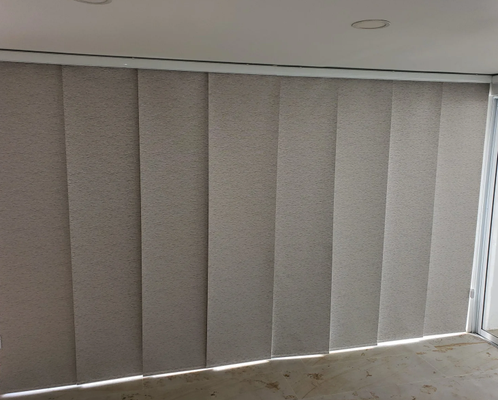Sliding Panel - Transform your space with our modern Sliding Panel Blinds — the perfect solution for large windows, patio doors, or stylish room dividers. Combining elegance with practicality, these blinds offer a clean, contemporary look while enhancing your space’s functionality.

✅ Modern Minimalism – Clean lines and sleek design for a polished aesthetic
✅ Versatile Use – Ideal for wide windows, patio doors, or as room dividers
✅ Customizable Designs – Available in various fabrics, colors, and patterns to match your style
✅ Effortless Operation – Choose from manual or motorized options for seamless control

Whether you're creating defined spaces in an open-concept layout or adding privacy to expansive windows, our Sliding Panel Blinds deliver the perfect balance of style and functionality.

📞 Contact us today for expert guidance and professional installation!