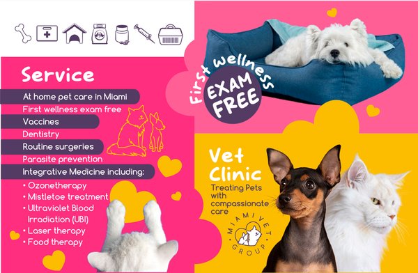 Come and visit us
First wellness exam free - We are offering for limited time our consultation free Come and visit us
First wellness exam free - We are offering for limited time our consultation free