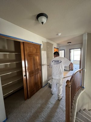 Interior refresh - The homeowner is getting her home ready to sell. We are painting the interior to give it a nice fresh, clean, feeling! Interior refresh - The homeowner is getting her home ready to sell. We are painting the interior to give it a nice fresh, clean, feeling!