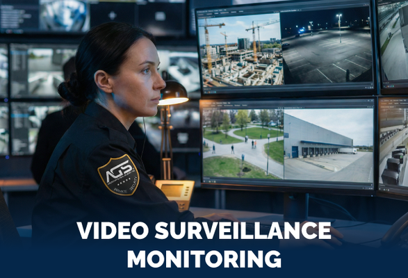 Video Surveillance Monitoring - We had trained security personnel actively monitoring live camera feeds across facilities, entry points, parking areas, and critical locations in real time. Our monitoring officers flagged suspicious activity, tracked access events, alerted on-site teams to developing situations, and kept detailed logs.