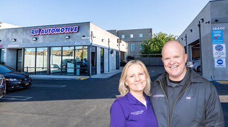 Meet the RM Automotive Staff - Mike Wright was a National Winner for Honda America's Top Technician and Runner Up for 8 years.

"Hi I'm Mike Wright.  Nancy and I have been happily married for 30 years and have two amazing sons Dean and Derek.  I opened RM Automotive in 2000 with the motto of "we provide a quality repair at a price that's fair".  I take personal pride in helping people and supporting our local community.  When we are not at RM Automotive running our mom and pop shop we enjoy camping and riding off road vehicles with family and friends."

I have been fortunate to service Asian imports, especially the Honda and Toyota brand of vehicles for over 30 years. I have a strong affinity for these cars.

Over 40 Years Automotive Technician Experience
Honda Gold Level Technician
National Winner of American Honda’s Top Technician
National Finalist for 8 years
ASE Certified Master Technician
Advanced Emissions Technician

Nancy has been married to Mike for 30 years and she enjoys working as the office manager taking care of bookkeeping and payroll. Nancy loves being able to work close with her family and spending time camping with them.

Dean has now been with us for over 6 years and has become an expert in helping all our customers through the repair process as the Service Manager. He is the oldest son of owners Mike and Nancy. He received a bachelor's degree from Cal State Northridge where he played on the D1 men's soccer team. Dean is an avid sports fan and enjoys riding his dirt bike with family and friends.

Kyle is originally from Chicago and moved to California over 13 years ago. He is going on 2 years working for RM Automotive and has become a top proficient service advisor. Kyle likes to go to concerts and has a hobby for cars with his Infiniti G35.

Derek is the youngest son of owners Mike and Nancy. He graduated from UC Santa Cruz with a B.S. degree in Technology information management. His Pontiac GTO is his pride and joy. Derek also enjoys riding his dirt bike with family and friends.

Ricardo, who everyone calls Ricky grew up in downtown L.A and moved to the valley about 2 years ago. He has over 7 years of experience as an automotive technician coming from a Toyota dealership and is Toyota certified. Ricky has been a great mechanic and is our lead technician here at the shop. Some hobbies from Ricky include paintballing, golfing, and love work on his own car, Nissan 350z

Bryan came to us after working for multiple independent shops in the valley. Bryan has years of knowledge on all makes and models of cars and trucks. Bryan is originally from North Hollywood where he lives to this day. He enjoys spending time in his garden and with his family.

Juan is a LA native that has been working in the automotive industry for over 20 years and has gained a wide range of experience with different makes and models. He has great passion and expertise in Tesla and EVs which is why he is the lead technician for all EVs. Plus he has a few Teslas of his own that he likes to work on and tinker with.

Ryan was born and raised in Granada Hills and has been in the valley his whole life. He has over 8 years of experience in the automotive industry. Ryan loves to be outdoors hiking for good exercising and working out, he also loves cooking.

Willian is our shuttle driver to pick up and drop off customers home, work, etc. and help with janitorial duties around the shop. William was a valued customer of ours before working at RM Automotive which is how he came to work here. He is from the Northridge area and went to Cleveland high school, some of his hobbies are playing guitar and working out.