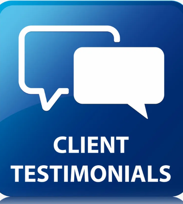 Customer Testimonials & Reviews - Previous customer testimonials Customer Testimonials & Reviews - Previous customer testimonials