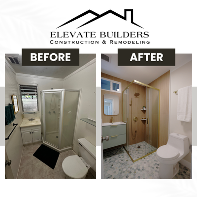 Modern Bathroom Remodel in Hawaii | Elevate Builders - This bathroom was redesigned to bring comfort and clarity back into a small, aging space. Soft wood-tone walls, warm brass fixtures, and a refreshed layout created a room that feels calm and uplifting every day.
The new walk-in shower, custom vanity, and upgraded finishes were chosen to bring ease, durability, and simple beauty to the home.
Built with care by Elevate Builders Hawaii. Modern Bathroom Remodel in Hawaii | Elevate Builders - This bathroom was redesigned to bring comfort and clarity back into a small, aging space. Soft wood-tone walls, warm brass fixtures, and a refreshed layout created a room that feels calm and uplifting every day.
The new walk-in shower, custom vanity, and upgraded finishes were chosen to bring ease, durability, and simple beauty to the home.
Built with care by Elevate Builders Hawaii.