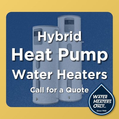 Heat Pump Water Heaters - We provide heat pump water heater installations and conversions from gas water heaters to hybrid electric heat pump water heaters. Call to speak with one of our experts 24/7 for more information.