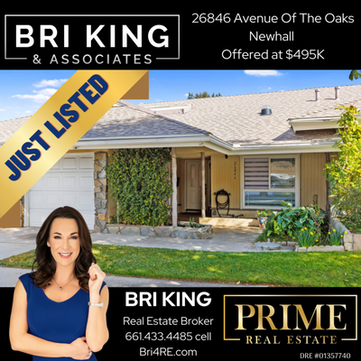 Just Listed Friendly Valley 55+ Home - Now this is a special one! By far the most beautiful Friendly Valley 55+ home I have ever seen not to mention have a privilege of JUST LISTING! $495k 2 bedroom, 2 bath, single-story beauty in the guard gated community of Newhall, just moments from the 14 freeway and absolutely stunning! 1 car garage, full sized laundry, atrium and incredible amenities, including golf course, swimming, pool, clubhouse and so much more! #BriKing #PRIME #RealEstate #Newhall #55AndBetter #LiveYourBestLife #RealEstate #SantaClarita #Newhall #GatedCommunities #IncredibleRemodel #AGoodOnesGoFast #BriKingandAssociates #LifetimeScvResident #YouKnowWhenItsPrime #LetsTalkRealEstate