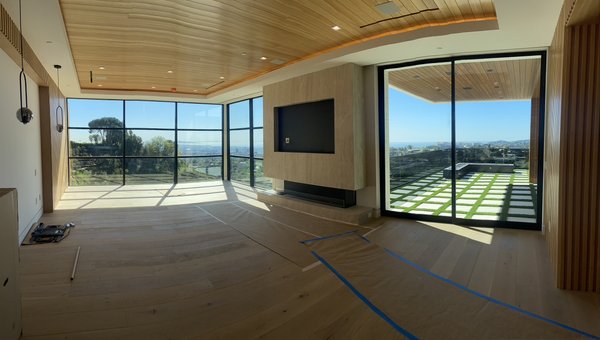 Belair home roller shades - This project included motorized Roller Shades using Somfy Motorization at a newly constructed home in Belair Belair home roller shades - This project included motorized Roller Shades using Somfy Motorization at a newly constructed home in Belair