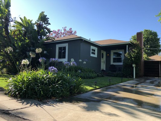 Sherman Oaks Exterior Painting - This house was painted after we did some interior remodeling for one of our great clients John.