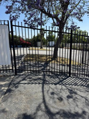 Vertical Bars Replaced on Gate Panel - Two vertical metal bars were torn off from one side of the gate. We installed and securely welded two new bars to restore the gate’s strength and appearance. If your gate is damaged — we provide professional metal gate repair and welding in Pasadena, Glendale, Burbank, and nearby areas.