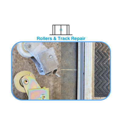 Roller & Track Replacement - If your sliding door rollers are worn out, you will find that your door is harder to slide open or close. It is a far more common issue in dual pane patio doors since they weigh more due to the dual pane tempered glass.
If you are struggling to open a sliding glass door that’s hard to open or close, sliding door roller replacement is the only way to fix the problem. However, roller replacement is far from a DIY project. In fact, it is a complex problem that requires professional intervention as you will see below: