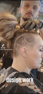 Lines and designs - Stand out with unique lines and designs that make your haircut one of a kind.Whether it’s simple or bold