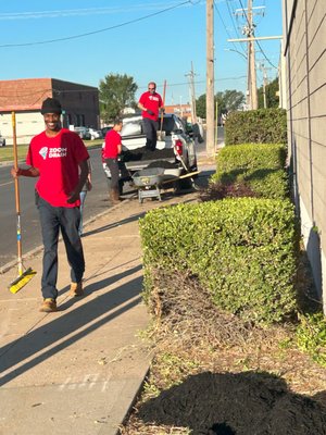 Project Curb Appeal: Zoom Drain Edition 🚀✨ - Project Curb Appeal: Zoom Drain Edition 🚀✨

At Zoom Drain, we know that first impressions matter—whether it’s the quality of our service or the look of our building. That’s why our team put in the work to give our space a fresh, clean new look that reflects the same care and professionalism we bring to every service call!

We started with an unkempt exterior, where overgrown shrubs and fallen leaves gave our building a tired appearance. Our dedicated team jumped into action, grabbing rakes, shovels, and even a wheelbarrow to tackle the job. Their teamwork and dedication were on full display as they worked to clean up and tidy the entire space—removing weeds, trimming bushes, and clearing out debris to reveal a more welcoming entrance.

The photos show the transformation step-by-step:

Before Cleanup: You can see our building looking a little overgrown and in need of some love. The shrubs were untidy, and the area around them was cluttered with fallen leaves and branches.

The Team at Work: Our crew got to work with smiles on their faces—team members raking, shoveling, and loading up the truck with all the yard waste. It was a great moment of teamwork, showing that we’re not afraid to get our hands dirty both on and off the job.

After Cleanup: The result speaks for itself! Our building now has a fresh, polished look. The bushes are neatly trimmed, the ground is clean, and the walkway is clear. The Zoom Drain sign is standing proudly, welcoming our customers with the same professionalism we bring to every job.

This project wasn’t just about appearances—it was about creating an environment that reflects the pride we take in our work and our community. By taking care of our space, we show our dedication to quality in everything we do, whether it’s clearing a drain or tidying up our building.

Zoom Drain: Where Teamwork and Pride Shine Through—From Curb to Pipe! 💦✨

#ZoomDrain #ProjectCurbAppeal #BuildingPride #Teamwork #BeforeAndAfter #CommunityPride #AlwaysReady