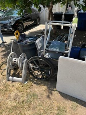 junk removal - our client requested for us to clear out all stuff she didn't needed. after we face an onsight quote she liked our prices. our job was done very fast.
