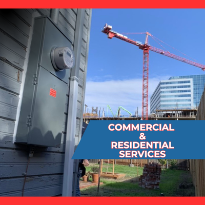 Commercial & Residential Services - We specialize in both commercial and residential projects, ensuring that all your electrical needs are met with precision and care. Our mission is to ensure you're taken care of every step of the way. Contact us today for reliable and expert electrical services! Commercial & Residential Services - We specialize in both commercial and residential projects, ensuring that all your electrical needs are met with precision and care. Our mission is to ensure you're taken care of every step of the way. Contact us today for reliable and expert electrical services!