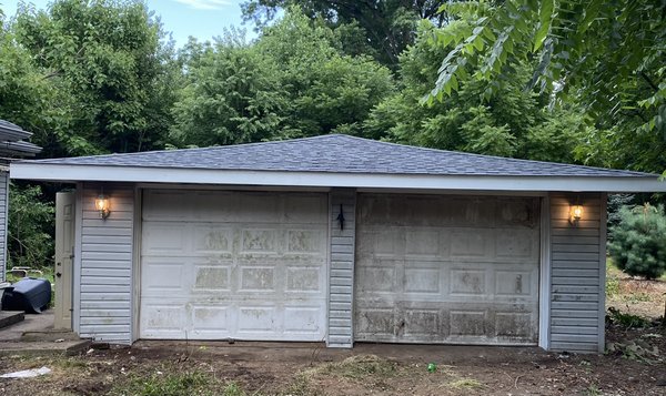 House and garage remodel - This remodel of the garage and roof restored the home and increased its value House and garage remodel - This remodel of the garage and roof restored the home and increased its value