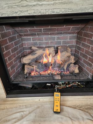 Low flame in Regency - spiders made nests inside the burner supply line causing a low flame Low flame in Regency - spiders made nests inside the burner supply line causing a low flame
