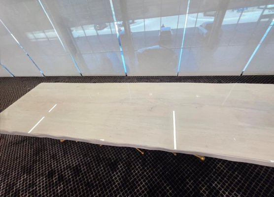 12-Foot Custom Conference Table Glass Top - This custom glass project was created for a large executive conference table, measuring approximately 12 feet long by 32 inches wide.

Because the table featured a unique shape, a standard rectangular glass top wouldn’t provide the right fit. The glass was custom fabricated with carefully designed curves along the sides and smooth, rounded finished edges to follow the table’s original profile.

The finished glass provides a clean, professional appearance while helping protect the tabletop underneath without covering its original design.

This project is a great example of what can be achieved with custom glass fabrication for conference rooms, executive offices, meeting spaces, reception areas, dining tables, desks, and uniquely shaped furniture.

Have a table that needs something beyond a standard piece of glass? Alamo Glass Pros can help create a custom solution designed around your space.

For custom glass projects, we recommend giving us a call so we can get the right measurements and project information needed to provide you with an accurate quote. Call us at (915) 590-9933.