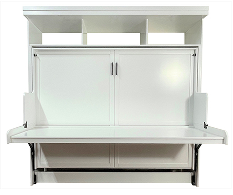 Multipurpose Murphy Beds - These models are great for home offices, craft rooms, TV rooms, and any multipurpose space where you'd also like a bed! Have you ever wanted to have your own home gym, office, art studio, or any multipurpose space, but it felt like you needed a guest room more? If you have, you're not alone. With our multipurpose Murphy beds, you will love the look of compromise! Multipurpose Murphy Beds - These models are great for home offices, craft rooms, TV rooms, and any multipurpose space where you'd also like a bed! Have you ever wanted to have your own home gym, office, art studio, or any multipurpose space, but it felt like you needed a guest room more? If you have, you're not alone. With our multipurpose Murphy beds, you will love the look of compromise!
