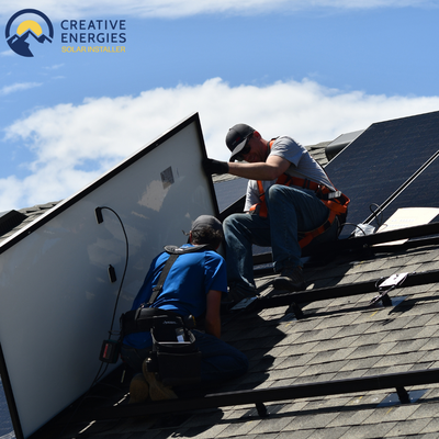 Solar Repair/Service - Creative Energies provides both grid-tied solar and off-grid solar maintenance and service on all renewable energy systems. We provide service to all facets fo the community, such as homeowners, businesses, and public organizations. With over 20 years of solar installation experience, we are able to perfrom service and maintenance on any solar setup. Even if your system was installed by another company, we are here to help! Our Service team members are NABCEP certified solar technicians and licensed electricians.
CE Solar troubleshoots solutions and maintenance throughout the intermountain west, including Utah, Wyoming, and Idaho. We are solar designers, builders, and mechanics. A remarkable variety of solar projects that puzzle others, ranging from solar farms and supermarkets to residential homes and remote ranches, we live for. When your energy system is on the line, CE Solar's team of certified designers, electricians, and installers are the team to trust. Solar Repair/Service - Creative Energies provides both grid-tied solar and off-grid solar maintenance and service on all renewable energy systems. We provide service to all facets fo the community, such as homeowners, businesses, and public organizations. With over 20 years of solar installation experience, we are able to perfrom service and maintenance on any solar setup. Even if your system was installed by another company, we are here to help! Our Service team members are NABCEP certified solar technicians and licensed electricians.
CE Solar troubleshoots solutions and maintenance throughout the intermountain west, including Utah, Wyoming, and Idaho. We are solar designers, builders, and mechanics. A remarkable variety of solar projects that puzzle others, ranging from solar farms and supermarkets to residential homes and remote ranches, we live for. When your energy system is on the line, CE Solar's team of certified designers, electricians, and installers are the team to trust.