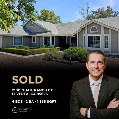 SOLD - 2100 Quail Ranch CT Elverta, CA 95626 4 BDs · 2 BA · 1,855 SqFt - SOLD - 2100 Quail Ranch CT Elverta, CA 95626 4 BDs · 2 BA · 1,855 SqFt SOLD - 2100 Quail Ranch CT Elverta, CA 95626 4 BDs · 2 BA · 1,855 SqFt - SOLD - 2100 Quail Ranch CT Elverta, CA 95626 4 BDs · 2 BA · 1,855 SqFt