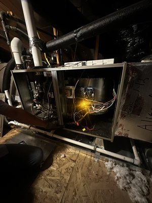 Carrier Furnace/AC Repair - Furnace wasn’t heating. Solved Carrier Furnace/AC Repair - Furnace wasn’t heating. Solved