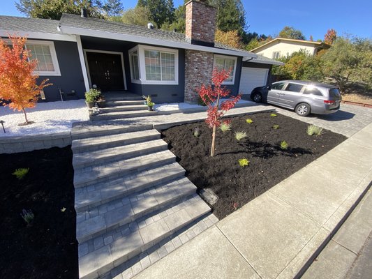 Front Yard Remodel 2024 - New 2024 Paver and Landscape Project