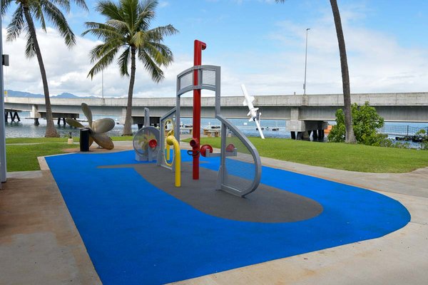 Outdoor Children's Play Area - We added this children's play area during our recent renovations. Outdoor Children's Play Area - We added this children's play area during our recent renovations.