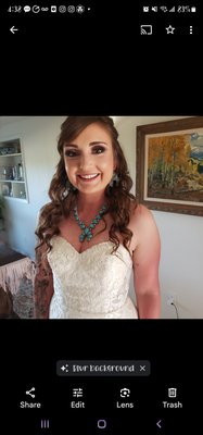 Bridal hair and makeup - This stunning woman made such a beautiful bride. Hair and makeup Bridal hair and makeup - This stunning woman made such a beautiful bride. Hair and makeup