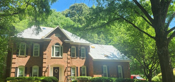 Re-Roof Cox Lake area Charlotte NC - Complete roof replacement with GAF Slate 30 year shingles Re-Roof Cox Lake area Charlotte NC - Complete roof replacement with GAF Slate 30 year shingles