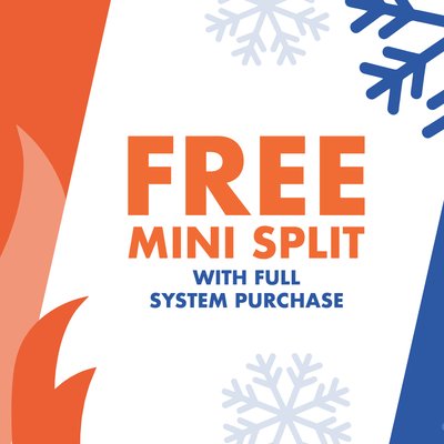 Free Mini Split With Full System Purchase! - Experience peak comfort with Xander Comfort! Purchase a full HVAC system and receive a FREE Mini Split. Achieve precise climate control and energy efficiency at no extra cost. Call now to elevate your home's comfort!