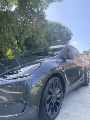 Ceramic Coating - Our ceramic coating package offers great benefits such as scratch resistance, super hydrophobic abilities, UV resistance, a high gloss finish, anti-graffiti, and oxidation resistance. A perfect investment to those who take pride in cars always looking perfect! Ceramic Coating - Our ceramic coating package offers great benefits such as scratch resistance, super hydrophobic abilities, UV resistance, a high gloss finish, anti-graffiti, and oxidation resistance. A perfect investment to those who take pride in cars always looking perfect!