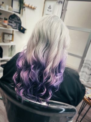 Vivid Fashion Color - Fashion colors. Balayage, split dye, peek a boo and more! Vivid Fashion Color - Fashion colors. Balayage, split dye, peek a boo and more!