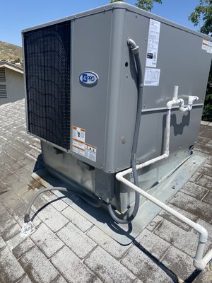 Sun city Ca - Customer called unit was not working in morning by end of day we installed a new high efficiency system. Old system was 30 years old