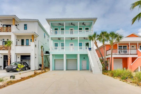 7411 Grand Navarre Boulevard, Navarre, FL 32566 - Discover coastal living just moments from the pristine shoreline of Navarre Beach and the breathtaking beauty of Gulf Islands National Seashore. Experience the best of Florida's Emerald Coast in this beautifully designed, newly constructed 6-bedroom, 5-bathroom beach home, thoughtfully crafted for comfort, durability, and effortless coastal living. Whether you're seeking a full-time residence, a vacation getaway or a high-performing short-term rental investment, this exceptional property checks every box. Built on a Helical Piles/Piers foundation, this home offers enhanced structural stability and long-term durability. Inside, you'll find a bright, open-concept layout filled with natural light and coastal-inspired finishes throughout. The living and dining areas flow into a modern kitch en, creating the perfect space for entertaining large groups. Two primary suites provide flexibility for multi-generational living or hosting guests in comfort and privacy. Designed with both relaxation and recreation in mind, the home features: A private elevator for easy access to all levels, a dedicated game room for endless entertainment, a swim spa ideal for year-round enjoyment Offered fully furnished, this turnkey property allows you to start enjoying--or renting--immediately. With no HOA restrictions, you'll have greater freedom and flexibility for personal use or short-term rental opportunities. Located near sugar-white sands, emerald waters, and the protected natural beauty of the national seashore, this stunning Navarre Beach home is where modern luxury meets laid-back coastal charm. Your beach lifestyle begins here. 7411 Grand Navarre Boulevard, Navarre, FL 32566 - Discover coastal living just moments from the pristine shoreline of Navarre Beach and the breathtaking beauty of Gulf Islands National Seashore. Experience the best of Florida's Emerald Coast in this beautifully designed, newly constructed 6-bedroom, 5-bathroom beach home, thoughtfully crafted for comfort, durability, and effortless coastal living. Whether you're seeking a full-time residence, a vacation getaway or a high-performing short-term rental investment, this exceptional property checks every box. Built on a Helical Piles/Piers foundation, this home offers enhanced structural stability and long-term durability. Inside, you'll find a bright, open-concept layout filled with natural light and coastal-inspired finishes throughout. The living and dining areas flow into a modern kitch en, creating the perfect space for entertaining large groups. Two primary suites provide flexibility for multi-generational living or hosting guests in comfort and privacy. Designed with both relaxation and recreation in mind, the home features: A private elevator for easy access to all levels, a dedicated game room for endless entertainment, a swim spa ideal for year-round enjoyment Offered fully furnished, this turnkey property allows you to start enjoying--or renting--immediately. With no HOA restrictions, you'll have greater freedom and flexibility for personal use or short-term rental opportunities. Located near sugar-white sands, emerald waters, and the protected natural beauty of the national seashore, this stunning Navarre Beach home is where modern luxury meets laid-back coastal charm. Your beach lifestyle begins here.