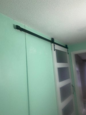 Barn style door - Got to hang up a barn-style door for one of our clients yesterday. Some before and after pictures!
Hope everyone had a great weekend :) Barn style door - Got to hang up a barn-style door for one of our clients yesterday. Some before and after pictures!
Hope everyone had a great weekend :)