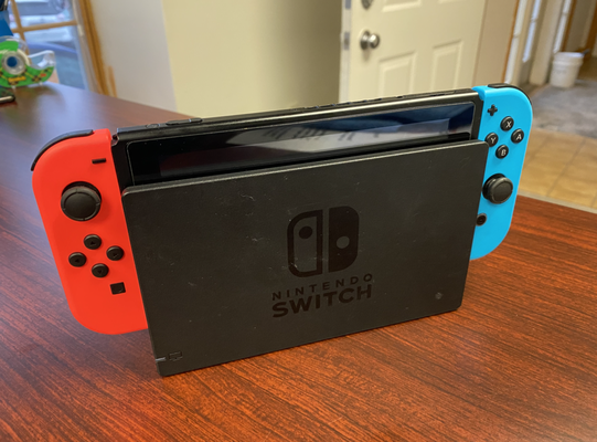 is your gaming not working? call us! - Nintendo Switch not charging, we replaced the charging port it works perfect.