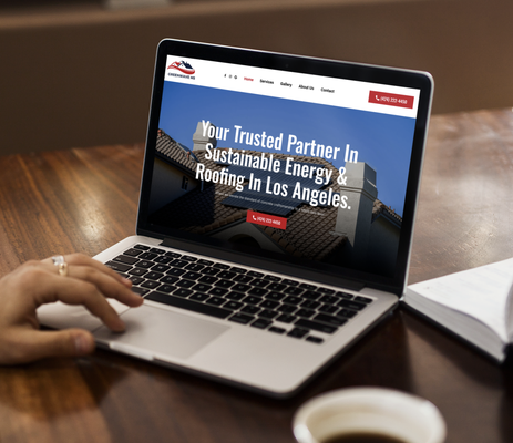 Roofing Company Web Design - Custom Roofing Business Website Design & Development