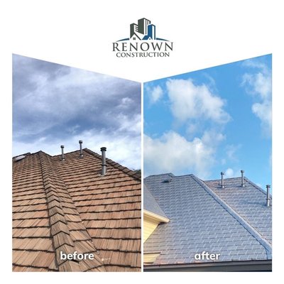 New Roof - This was a new roof. They upgraded to a lifetime shingle. Call us for a free inspection. New Roof - This was a new roof. They upgraded to a lifetime shingle. Call us for a free inspection.